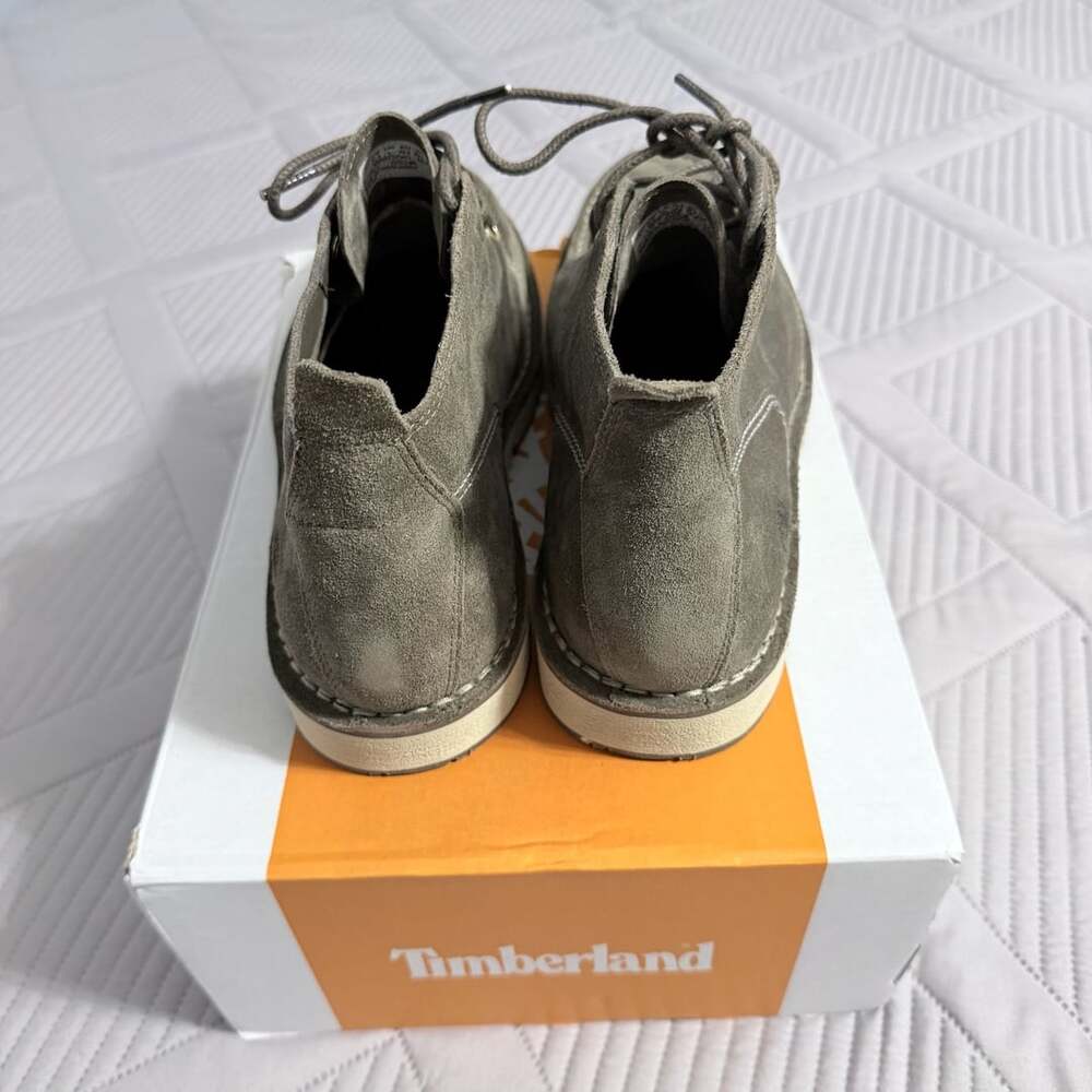 Timberland Westmore Mid Lace Chukka Boot Size 11.5 Olive Suede - Picture 3 of 6